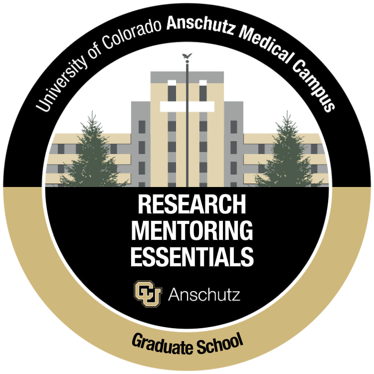 UC Anschutz Research Mentoring & Essentials plaque