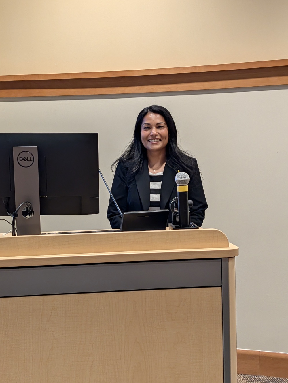 Dr. Neha Anand presenting at Gersten Day 2026.
