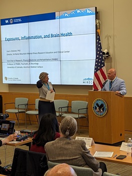 Dr. Hoisington introducing Dr. Brenner