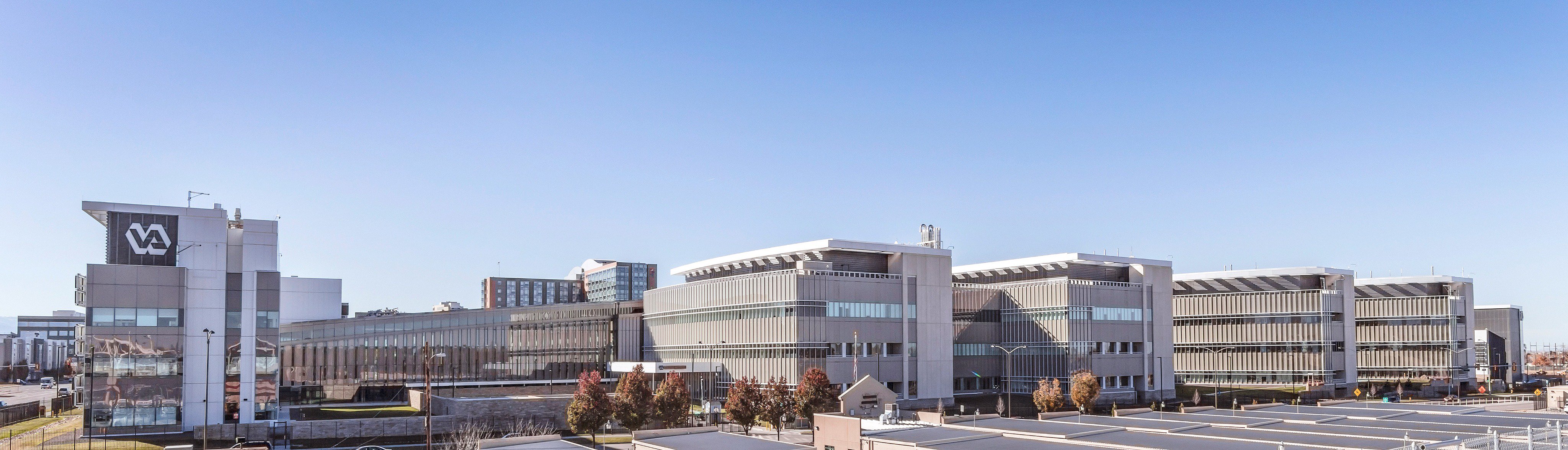 Photo of the exterior of the Rocky Mountain VA Regional Medical Center.