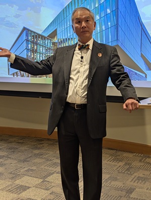 Dr. Lin presenting at Gersten Day 2026.