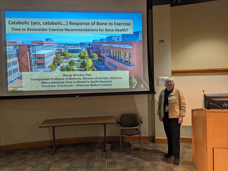 Photo of keynote speaker Dr. Wendy Kohrt.