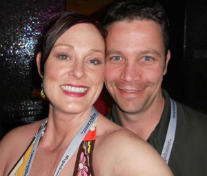 Dawn Scott and her husband