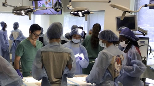 Residents in CSI Lab (500 x 281)