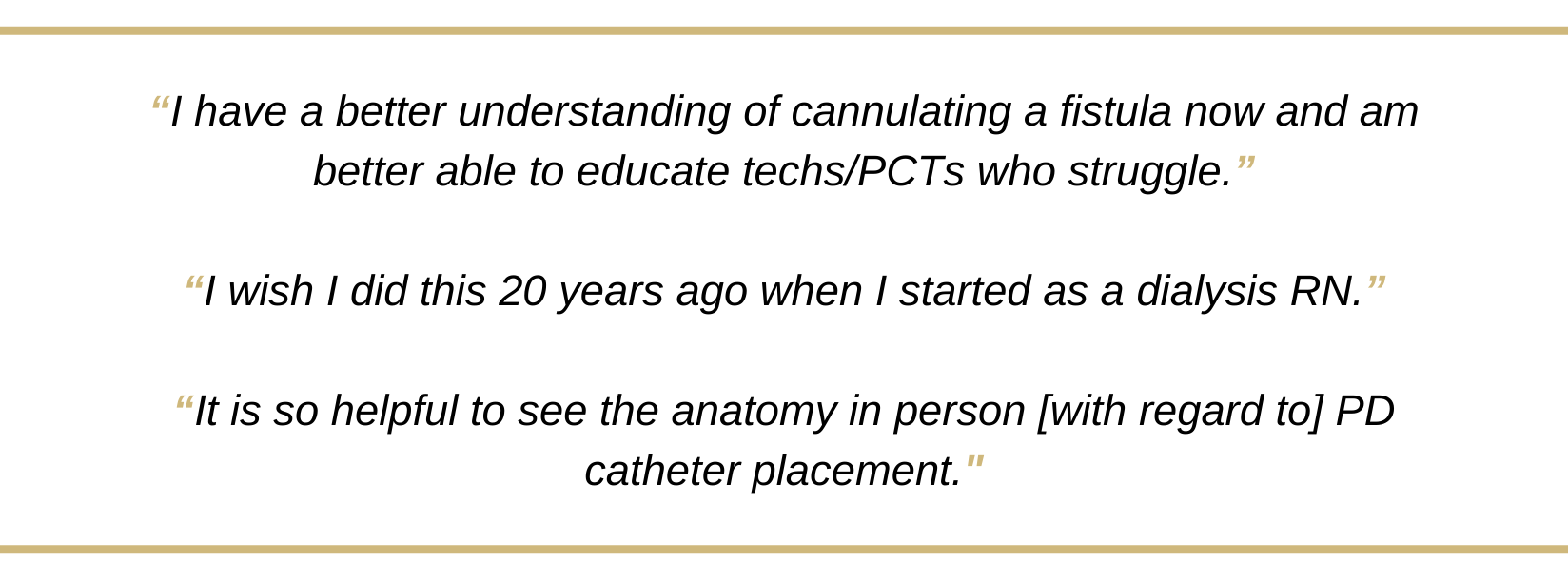 Operating-room Transplant Testimonials