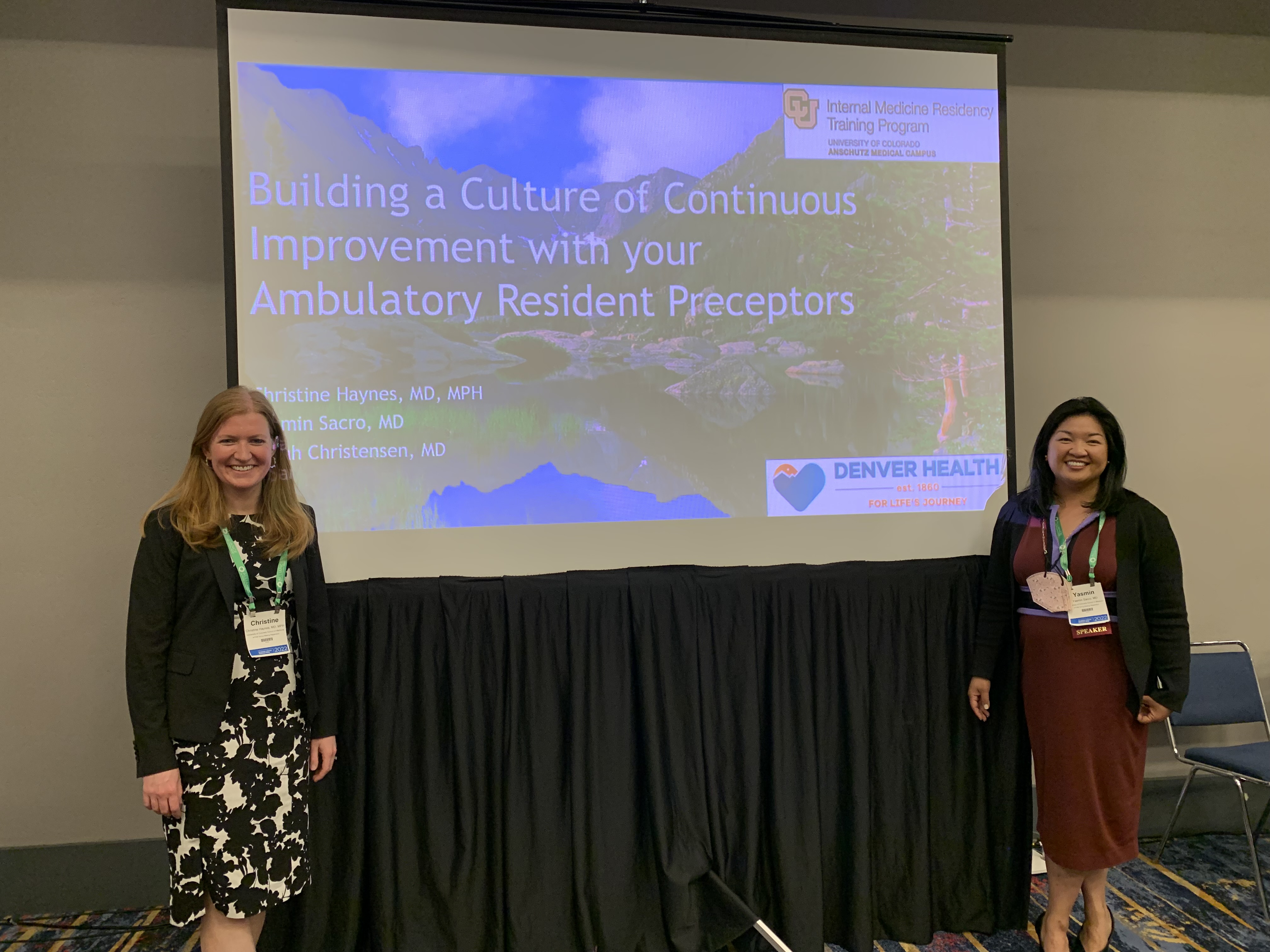 PC Track Leadership presents at APDIM 2022