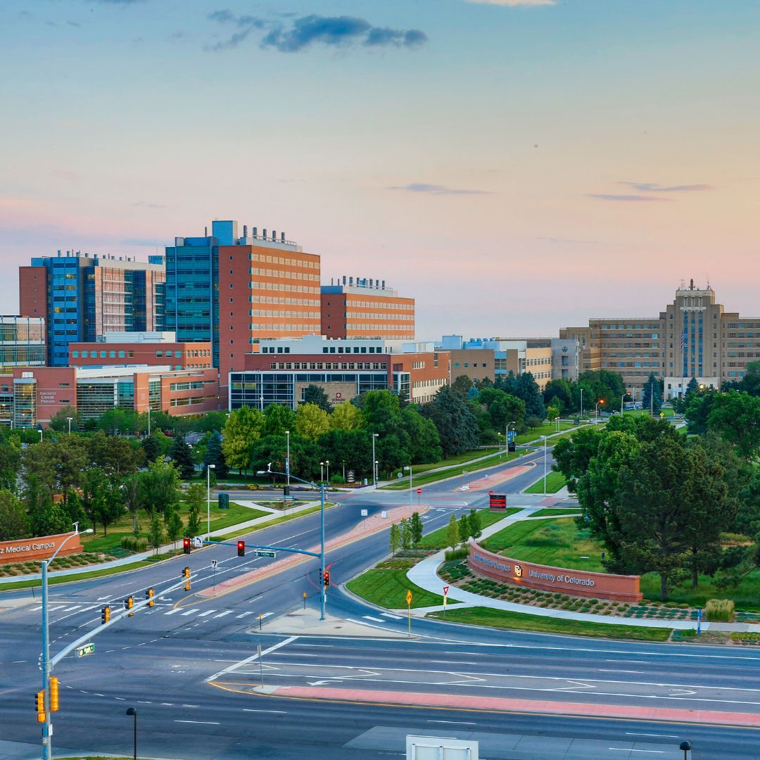 Photograph of the CU Anschutz campus