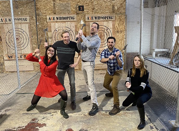 Lab Retreat_axe-throwing
